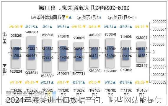 2024年海关进出口数据查询,哪些网站能提供