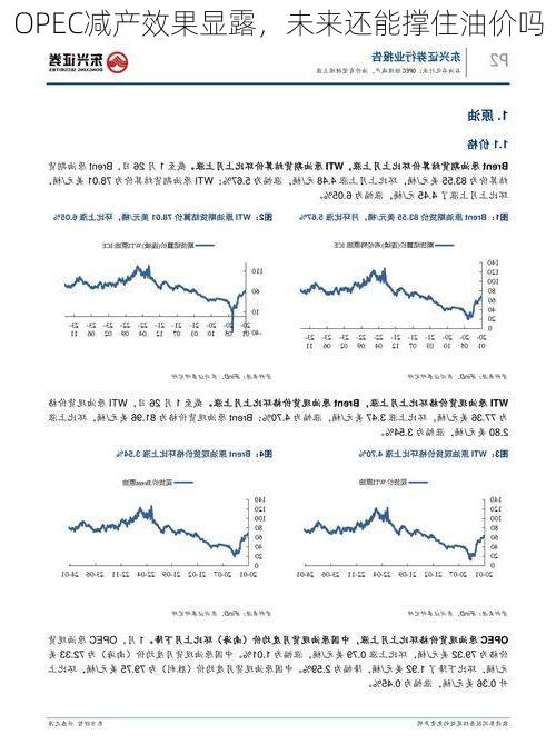 OPEC减产效果显露,未来还能撑住油价吗