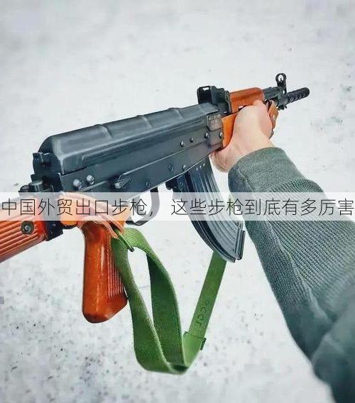 中国外贸出口步枪, 这些步枪到底有多厉害