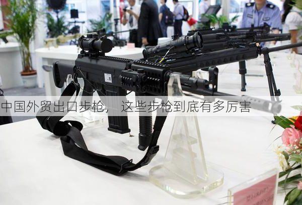 中国外贸出口步枪, 这些步枪到底有多厉害
