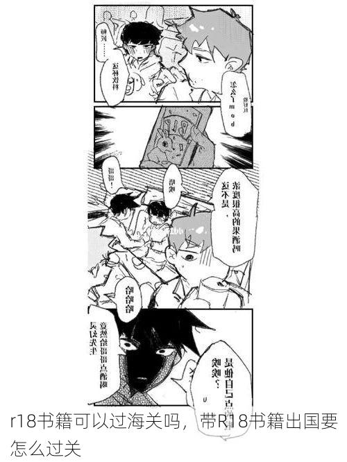 r18书籍可以过海关吗,带R18书籍出国要怎么过关