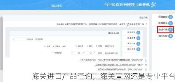 海关进口产品查询,海关官网还是专业平台