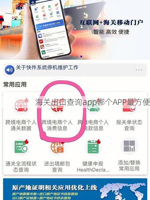 海关出口查询app哪个APP最方便