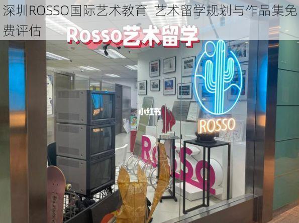 深圳ROSSO国际艺术教育 艺术留学规划与作品集免费评估
